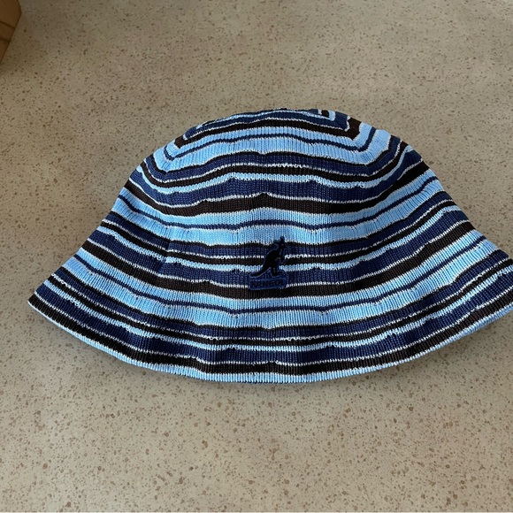 KANGOL optical stripe bell bucket Hat - Picture 7 of 7
